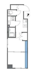 パティーナ麻布十番 303 間取り図