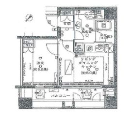 ファミールグラン銀座4丁目 10階 間取り図