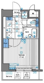 グランド・ガーラ三田 2階 間取り図