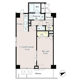 パークプレイス三田 601 間取り図