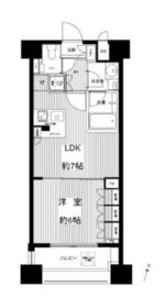 グランステューディオ中目黒 4階 間取り図