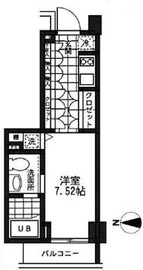 カスタリア戸越駅前 204 間取り図