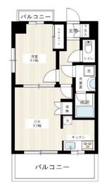 カスタリア押上 602 間取り図