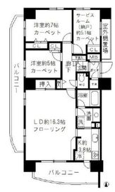 Be Cityキャナルウイング 3階 間取り図