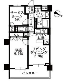 シャンピアグランデ深沢 315 間取り図