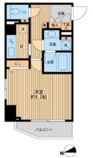 HF早稲田レジデンス 207 間取り図