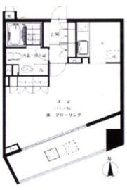 ラヴォーグ南青山 3階 間取り図