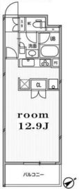 フロンティアテラス目黒 403 間取り図
