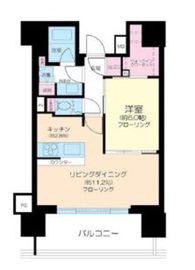 ザ・パークハウス渋谷美竹 10階 間取り図