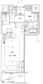 ザ・パークハウス西新宿タワー60 8階 間取り図