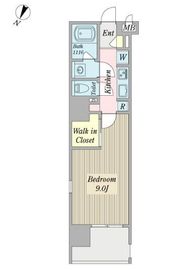 ボナールプランドール 301 間取り図