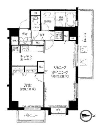 MG目黒駅前 1109 間取り図