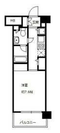 ニューシティアパートメンツ亀戸 614 間取り図