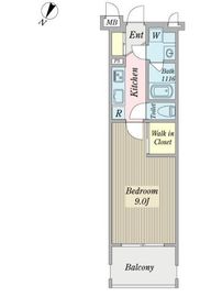 ボナールプランドール 402 間取り図