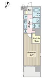 ボナールプランドール 203 間取り図