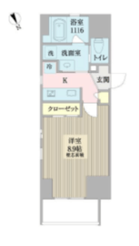 ボナールプランドール 1405 間取り図