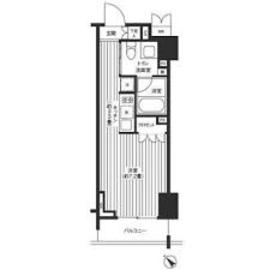 レジディア渋谷 602 間取り図