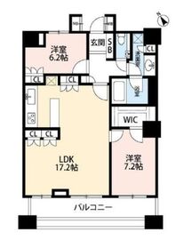 ザ・東京タワーズ ミッドタワー 34階 間取り図