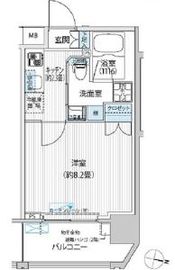 コスモグランス南品川 214 間取り図