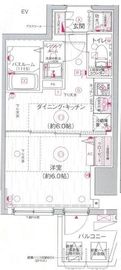 エステムプラザ市谷外濠公園 12階 間取り図