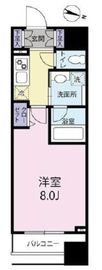 メイクスデザイン新宿 11階 間取り図