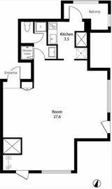 リンデンハウス 201 間取り図