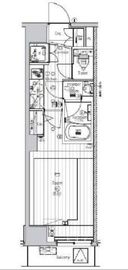 プレミアムキューブジー上野 2階 間取り図