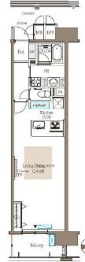 ロイヤルパークス西新井 1226 間取り図