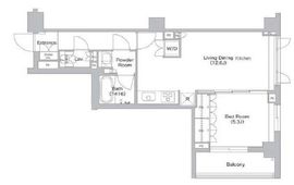 コンフォリア中野 402 間取り図