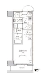 プラウドフラット門前仲町5 105 間取り図