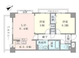 Apartment・H500 501 間取り図