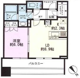 スカイフォレストレジデンス　タワー&スイート 17階 間取り図