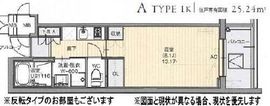 ガーデン東新宿 626 間取り図