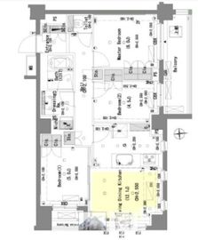 サンウッド三田綱町 2階 間取り図