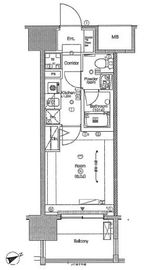 シーフォレシティ芝浦 9階 間取り図