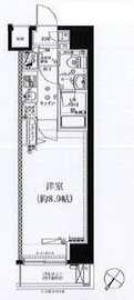 スパシエ日本橋エセンザ 7階 間取り図