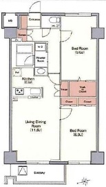 ベラカーサ広尾 310 間取り図