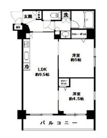 アヴァンティーク銀座2丁目 3階 間取り図