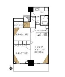 クラッシィタワー東中野 18階 間取り図