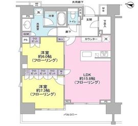 ブランズ渋谷常盤松 7階 間取り図