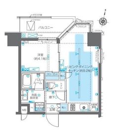 ZOOM神宮前 6階 間取り図