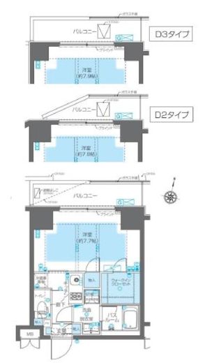ZOOM神宮前 2階 間取り図
