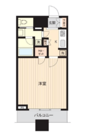 コンシェリア西新宿タワーズウエスト 12階 間取り図