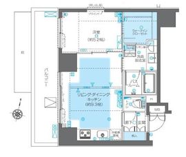 ZOOM神宮前 2階 間取り図