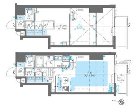 ZOOM神宮前 3階 間取り図