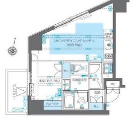 ZOOM神宮前 4階 間取り図