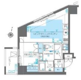 ZOOM神宮前 7階 間取り図