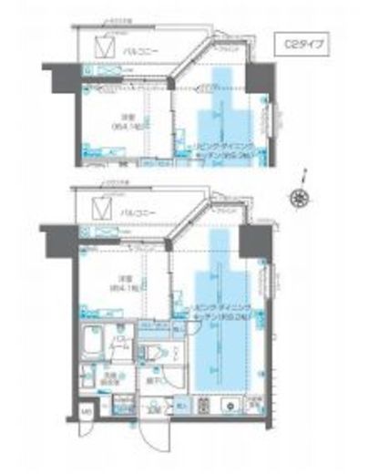 ZOOM神宮前 8階 間取り図