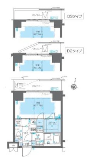 ZOOM神宮前 11階 間取り図
