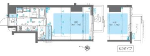 ZOOM神宮前 5階 間取り図